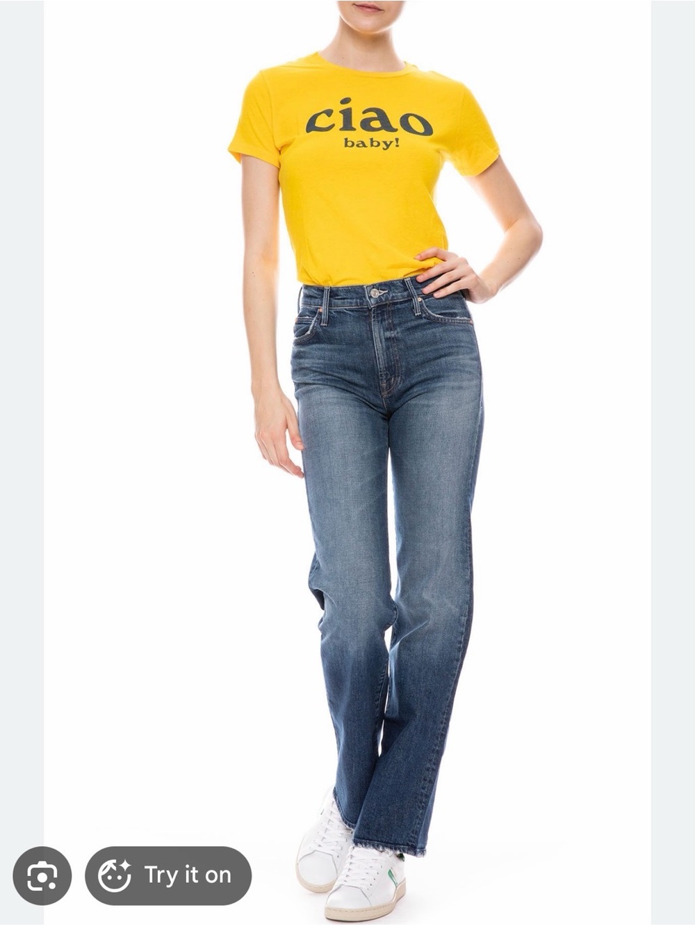 Mother “The Kick It” Straight Leg Jeans 25” in “Tell it to the Pope” NWT